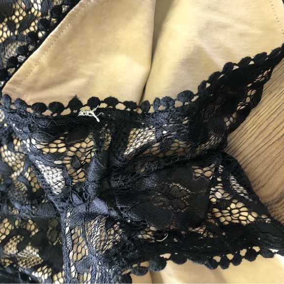 HOMMAGE from losangeles black floral lace sleeveless romper - Picture 7 of 7